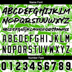 Benutzerdefinierte Baseball Jersey Personalisierte Baseball Shirt genäht und Druck Grün&Weiß