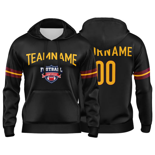 Benutzerdefinierter Sweatshirt-Hoodie für Mann, Frau, Mädchen, Junge. Drucken Sie Ihr Logo, Ihren Namen und Ihre Nummer