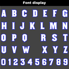 Benutzerdefinierte Grau Blau Reversibel Fußball Trikot Personalisierte Gradient Fußball Shirts für Männer gedruckt Team Name Nummer Logo