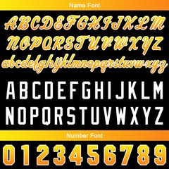 Benutzerdefinierte Baseball Jersey Personalisierte Baseball Shirt genäht und Druck Gelb