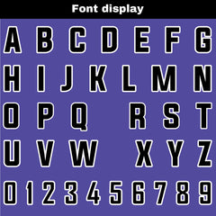 Benutzerdefinierte Lila Blau Schwarz Reversibel Fußball Trikot Personalisierte Gradient Fußball Shirts für Männer gedruckt Team Name Nummer Logo