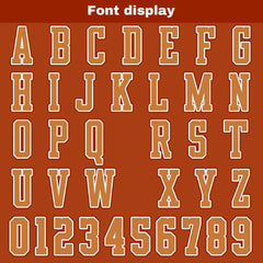 Benutzerdefinierter Verbrennt Orange Basketball Jersey Uniform Anzug gedruckt Ihr Logo Name Nummer