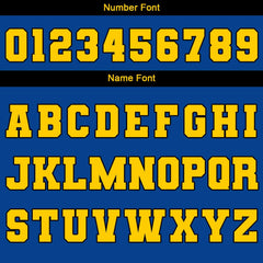 Benutzerdefinierte Verlauf Varsity-Jacke. Letterman-Jacke Royal