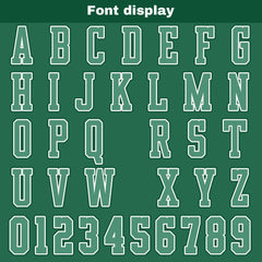 Benutzerdefinierter Grün Basketball Jersey Uniform Anzug gedruckt Ihr Logo Name Nummer