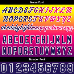 Benutzerdefinierter Verlauf Hoodie für Mann, Frau, Mädchen, Junge. Drucken Sie Ihr Logo, Ihren Namen und Ihre Nummer Lila