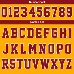 Benutzerdefinierte Varsity-Jacke. Letterman-Jacke für Männer, Frauen und Jugendliche Orange Rot