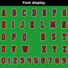 Benutzerdefinierte Grün Rot Reversibel Fußball Trikot Personalisierte Gradient Fußball Shirts für Männer gedruckt Team Name Nummer Logo