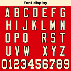 Benutzerdefinierte Rot Creme Reversibel Genäht Fußball Trikot Personalisierte Fußball Shirts für Männer gedruckt Team Name Nummer Logo