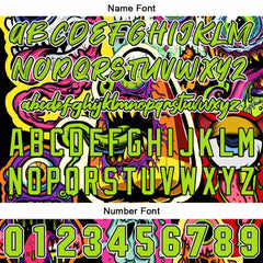 Benutzerdefinierte Baseball Jersey Personalisierte Baseball Shirt genäht und Druck Monster-Bunt