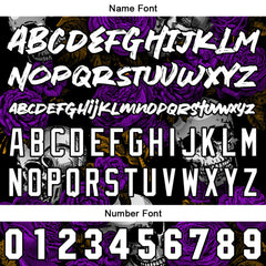 Benutzerdefinierte Baseball Jersey Personalisierte Baseball Shirt genäht und Druck Lila