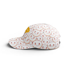 Verstellbare Truck Driver Cap Baseball Caps Lächelndes Gesicht