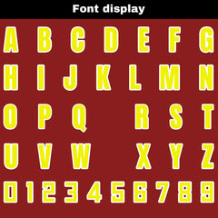 Benutzerdefinierte Weiß Gelb Reversibel Fußball Trikot Personalisierte Gradient Fußball Shirts für Männer gedruckt Team Name Nummer Logo