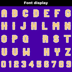 Benutzerdefinierte Grün Lila Reversibel Fußball Trikot Personalisierte Gradient Fußball Shirts für Männer gedruckt Team Name Nummer Logo