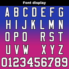 Benutzerdefinierte Royal Rose Reversibel Genäht Fußball Trikot Personalisierte Gradient Fußball Shirts für Männer gedruckt Team Name Nummer Logo