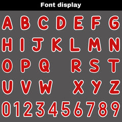 Benutzerdefinierte Grau Rot Reversibel Fußball Trikot Personalisierte Gradient Fußball Shirts für Männer gedruckt Team Name Nummer Logo