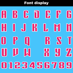 Benutzerdefinierte Blau Pulver Reversibel Fußball Trikot Personalisierte Gradient Fußball Shirts für Männer gedruckt Team Name Nummer Logo