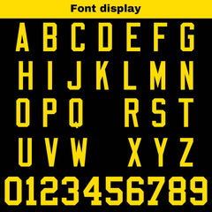 Benutzerdefinierte Schwarz Weiß Gelb Reversibel Genäht Fußball Trikot Personalisierte Fußball Shirts für Männer gedruckt Team Name Nummer Logo