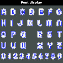 Benutzerdefinierte Blau Weiß Reversibel Fußball Trikot Personalisierte Gradient Fußball Shirts für Männer gedruckt Team Name Nummer Logo