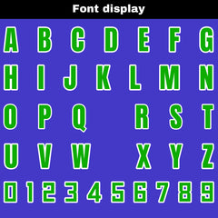 Benutzerdefinierte Weiß Grün Reversibel Fußball Trikot Personalisierte Gradient Fußball Shirts für Männer gedruckt Team Name Nummer Logo