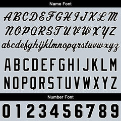 Benutzerdefinierter Verlauf Hoodie für Mann, Frau, Mädchen, Junge. Drucken Sie Ihr Logo, Ihren Namen und Ihre Nummer Grau Schwarz