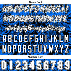 Benutzerdefinierte Baseball Jersey Personalisierte Baseball Shirt genäht und Druck Royal