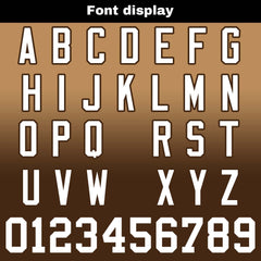 Benutzerdefinierte Braun Reversibel Genäht Fußball Trikot Personalisierte Gradient Fußball Shirts für Männer gedruckt Team Name Nummer Logo