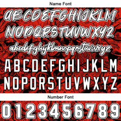 Benutzerdefinierte Baseball Jersey Personalisierte Baseball Shirt genäht und Druck Rot