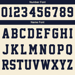 Benutzerdefinierte Varsity-Jacke. Letterman-Jacke für Männer, Frauen und Jugendliche Creme Marine