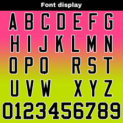 Benutzerdefinierte Rosa Chartreuse Reversibel Genäht Fußball Trikot Personalisierte Gradient Fußball Shirts für Männer gedruckt Team Name Nummer Logo