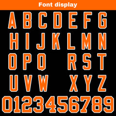 Benutzerdefinierte Schwarz Orange Reversibel Genäht Fußball Trikot Personalisierte Fußball Shirts für Männer gedruckt Team Name Nummer Logo