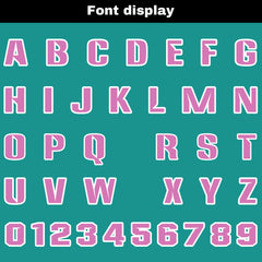 Benutzerdefinierte Grün Pulver Reversibel Fußball Trikot Personalisierte Gradient Fußball Shirts für Männer gedruckt Team Name Nummer Logo