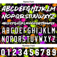 Benutzerdefinierte Baseball Jersey Personalisierte Baseball Shirt genäht und Druck Lila&Grün