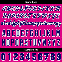 Benutzerdefinierter Verlauf Hoodie für Mann, Frau, Mädchen, Junge. Drucken Sie Ihr Logo, Ihren Namen und Ihre Nummer Fuchsia Marine