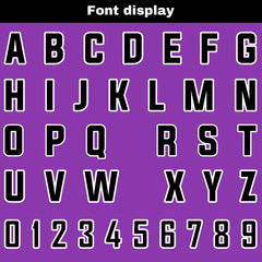 Benutzerdefinierte Rot Lila Reversibel Fußball Trikot Personalisierte Gradient Fußball Shirts für Männer gedruckt Team Name Nummer Logo