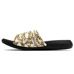 Kundenspezifische Basketball Hausschuhe mit zusätzlichen Mustern, Name Nummer Logo