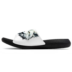 Kundenspezifische Basketball Hausschuhe mit zusätzlichen Mustern, Name Nummer Logo