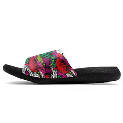 Kundenspezifische Basketball Hausschuhe mit zusätzlichen Mustern, Name Nummer Logo