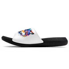 Kundenspezifische Basketball Hausschuhe mit zusätzlichen Mustern, Name Nummer Logo