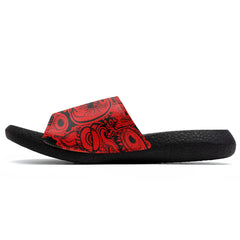 Kundenspezifische Basketball Hausschuhe mit zusätzlichen Mustern, Name Nummer Logo