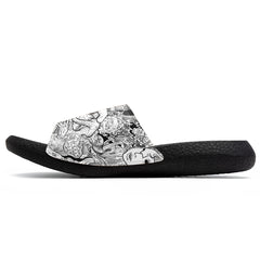 Kundenspezifische Basketball Hausschuhe mit zusätzlichen Mustern, Name Nummer Logo