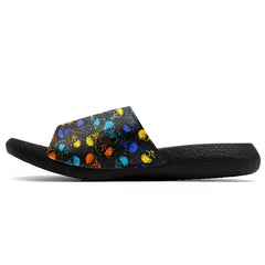 Kundenspezifische Basketball Hausschuhe mit zusätzlichen Mustern, Name Nummer Logo