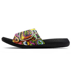 Kundenspezifische Basketball Hausschuhe mit zusätzlichen Mustern, Name Nummer Logo