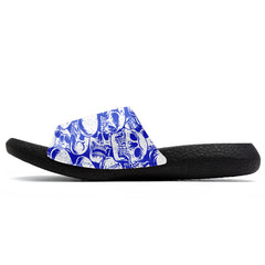 Kundenspezifische Basketball Hausschuhe mit zusätzlichen Mustern, Name Nummer Logo