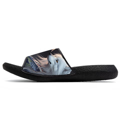 Kundenspezifische Basketball Hausschuhe mit zusätzlichen Mustern, Name Nummer Logo