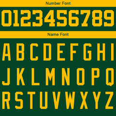 Benutzerdefiniert Grün Gelb Hoodie Personalisiert Männer Pullover Hoodie Gedruckt Team Name Number Logo für Frauen