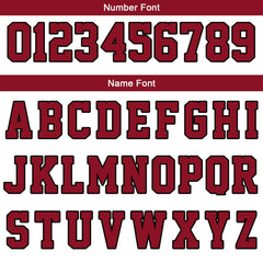 Benutzerdefinierte Weiß Schwarz Rot Reversible Basketball Jersey Personalisierte Print Name Nummer Logo