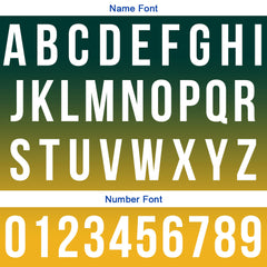 Benutzerdefinierte Grün Gelb Fußball Polo-Shirts Fügen Sie Ihr Einzigartiges hinzu Logo/Name/Nummer