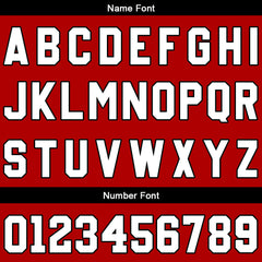 Benutzerdefinierte Rot Reversible Basketball Jersey Personalisierte Name Nummernlogo drucken