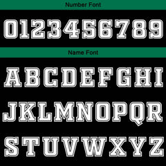 Benutzerdefinierte Schwarz Grün Weiß Reversible Basketball Jersey Personalisierte Print Name Nummer Logo