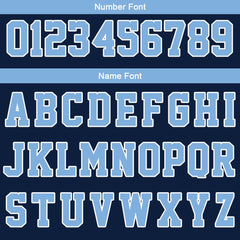 Benutzerdefinierte Marine Weiß Hellblau Reversible Basketball Jersey Personalisierte Print Name Nummer Logo